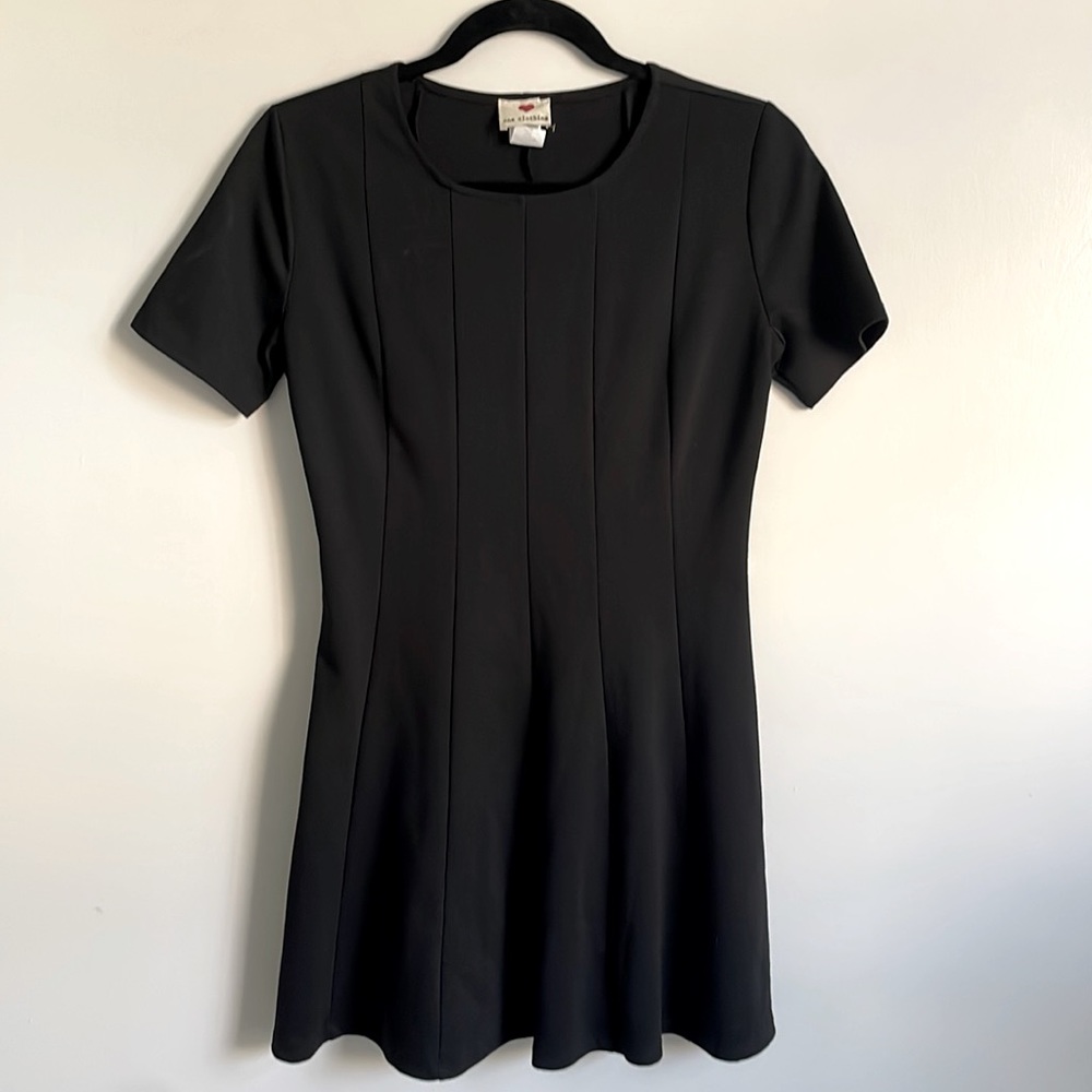 Black A-line Dress